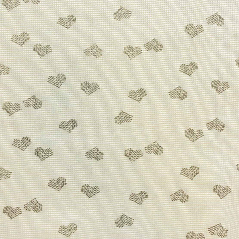 Honeycomb Knit FOBYA Ecru / Cypress